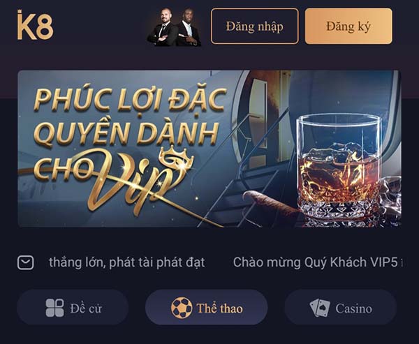 Các bước rút tiền tại nhà cái K8