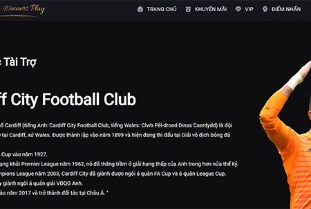 K8 là nhà tài trợ chính thức của Cardiff City Football Club